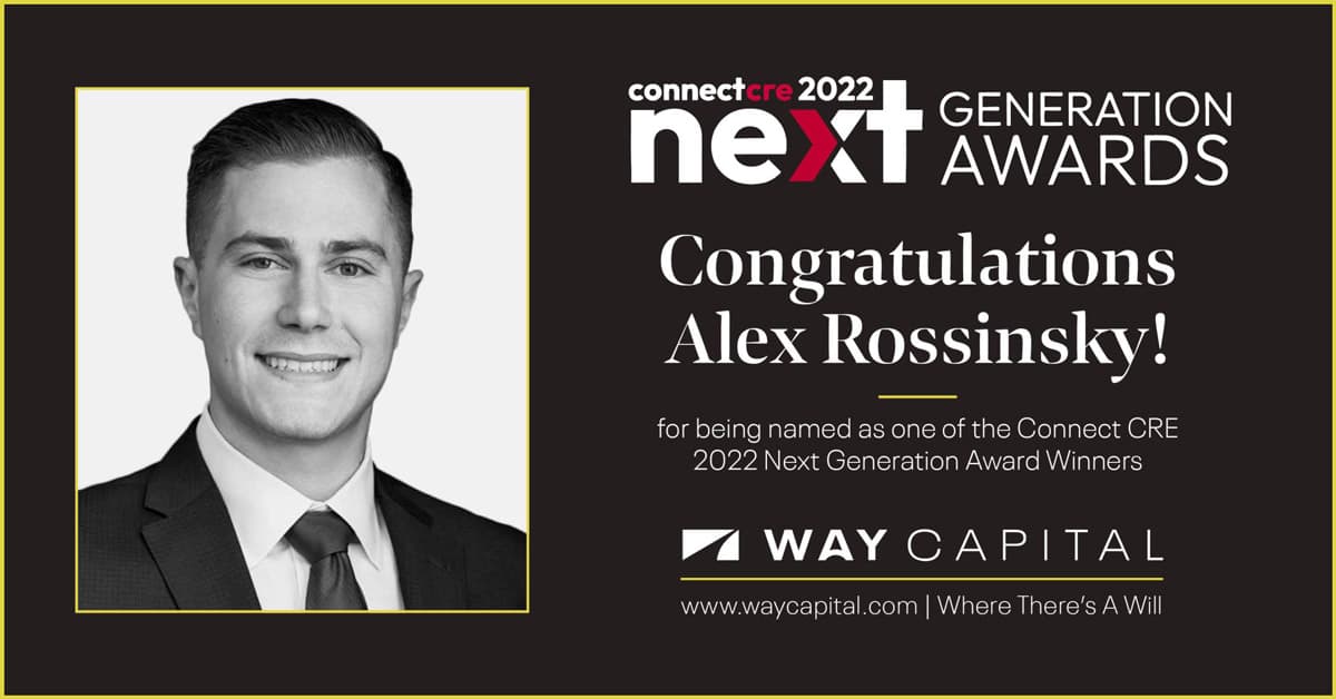 Alex Rossinsky Next Generation Award